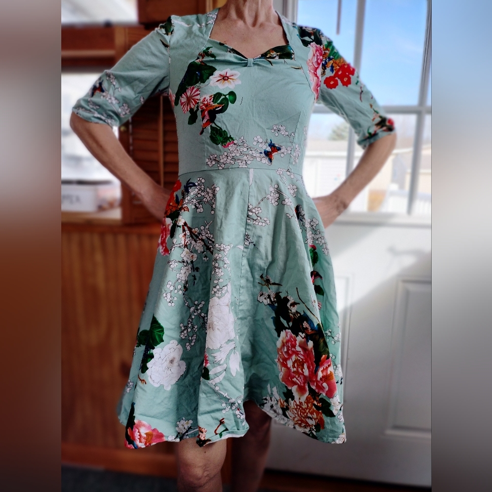 Vintage Style Semi Formal Dress